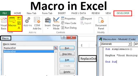 Excel Macros